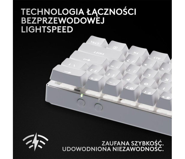 LOGITECH G PRO 60 Lightspeed Tactile biały - 1238402 - zdjęcie 8
